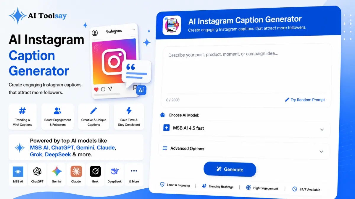AI Instagram Caption Generator